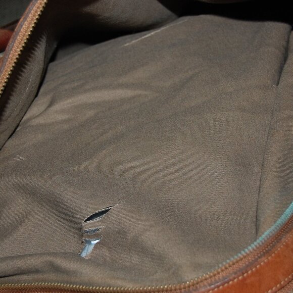 lot of 2 Ghurka No. 192 & NO .18 Ghurka Duffle Bag Leather and Canvas Vintage - Picture 15 of 15